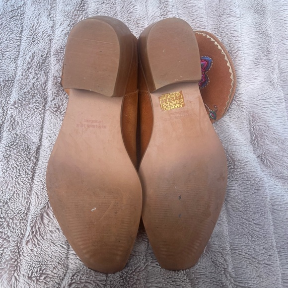 EUC Farm Rio Marsala Boho Western Boots Size 9.5/EU 41 - Picture 3 of 4